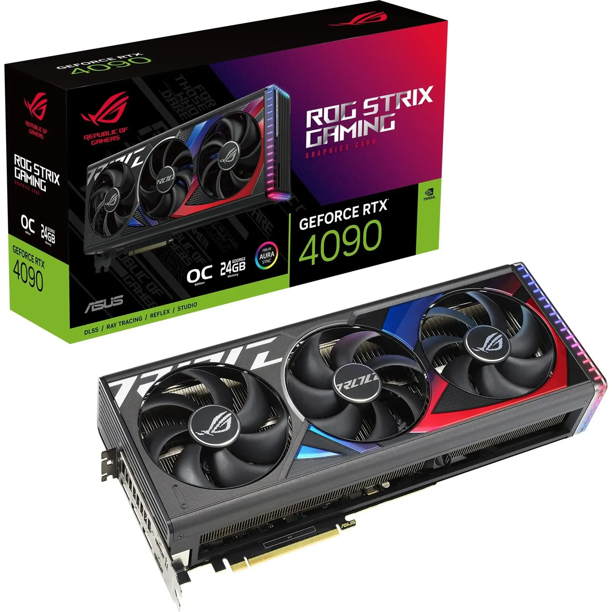 Rtx 4090 24Gb Graphics Card - 새로운 정품 Rog_Strix_GeForce_RTX - 4090 OC