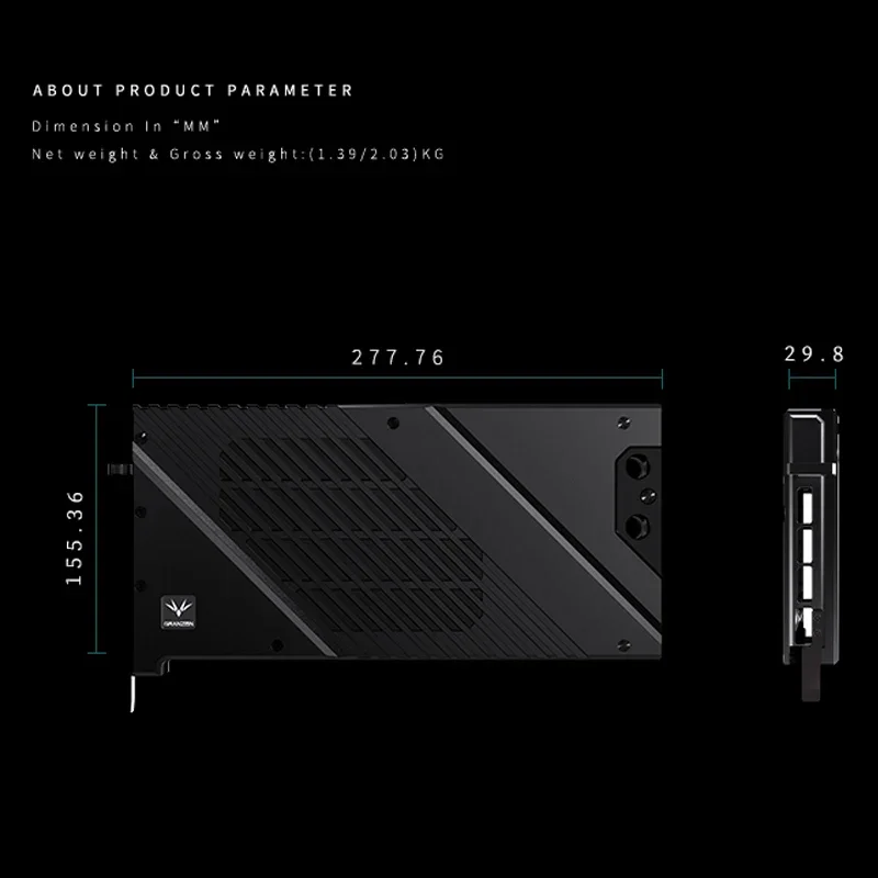 그란존 GPU 워터 블록 MSI 지포스 RTX 4090 - Rtx 4090 Water Block Full Cover 리뷰 및 가격