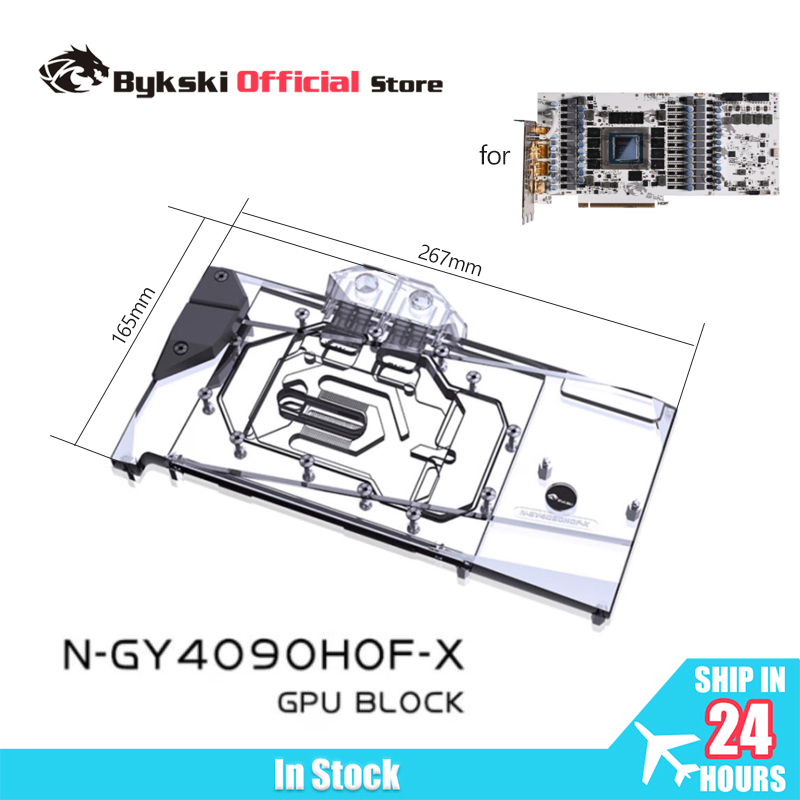 Bykski N-GY4090HOF-X GPU 블록 GA - Rtx 4090 Water Block Full Cover 리뷰 및 가격